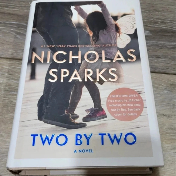 4/25Sale!💕Nicholas Sparks two by two novel - Picture 1 of 1